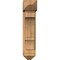 Ekena Millwork Balboa Arts and Crafts Smooth Bracket w/ Offset Brace, Western Red Cedar, 7 1/2"W x 22"D x 34"H BKT0806X22X34BOA03SWR - alternate 3